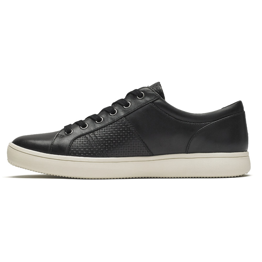 Tenis Rockport Homem Pretas - Colle Tie - 07645KFVU